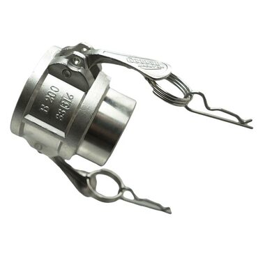 Coupler C&G BOOST type DBW, with ISO welding end in stainless steel with ergonomic handles